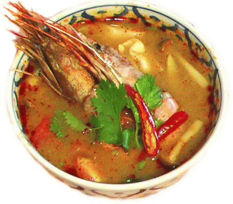 タイ料理　トムヤムクン　画像