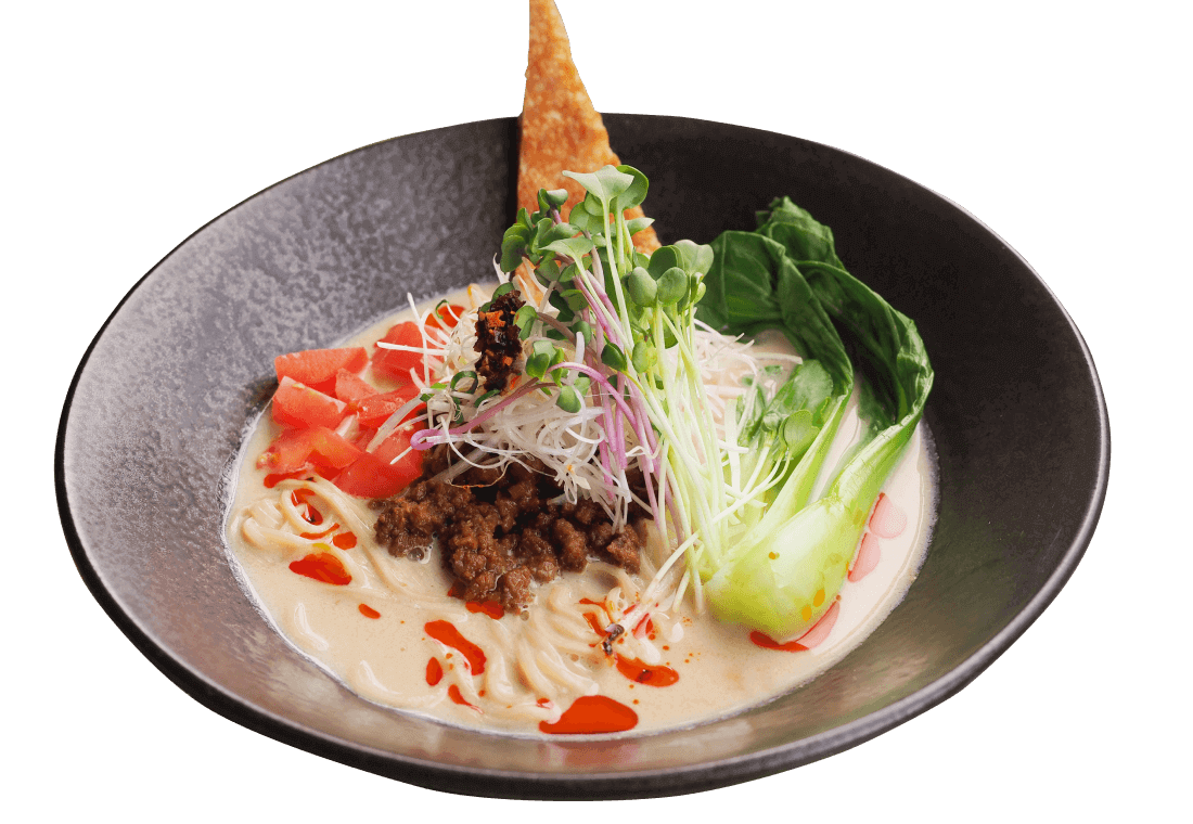 ヴィーガン 豆乳担々麺